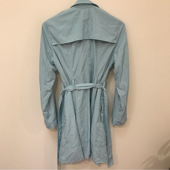 Zara light blue trench coat - Picture 11 of 12